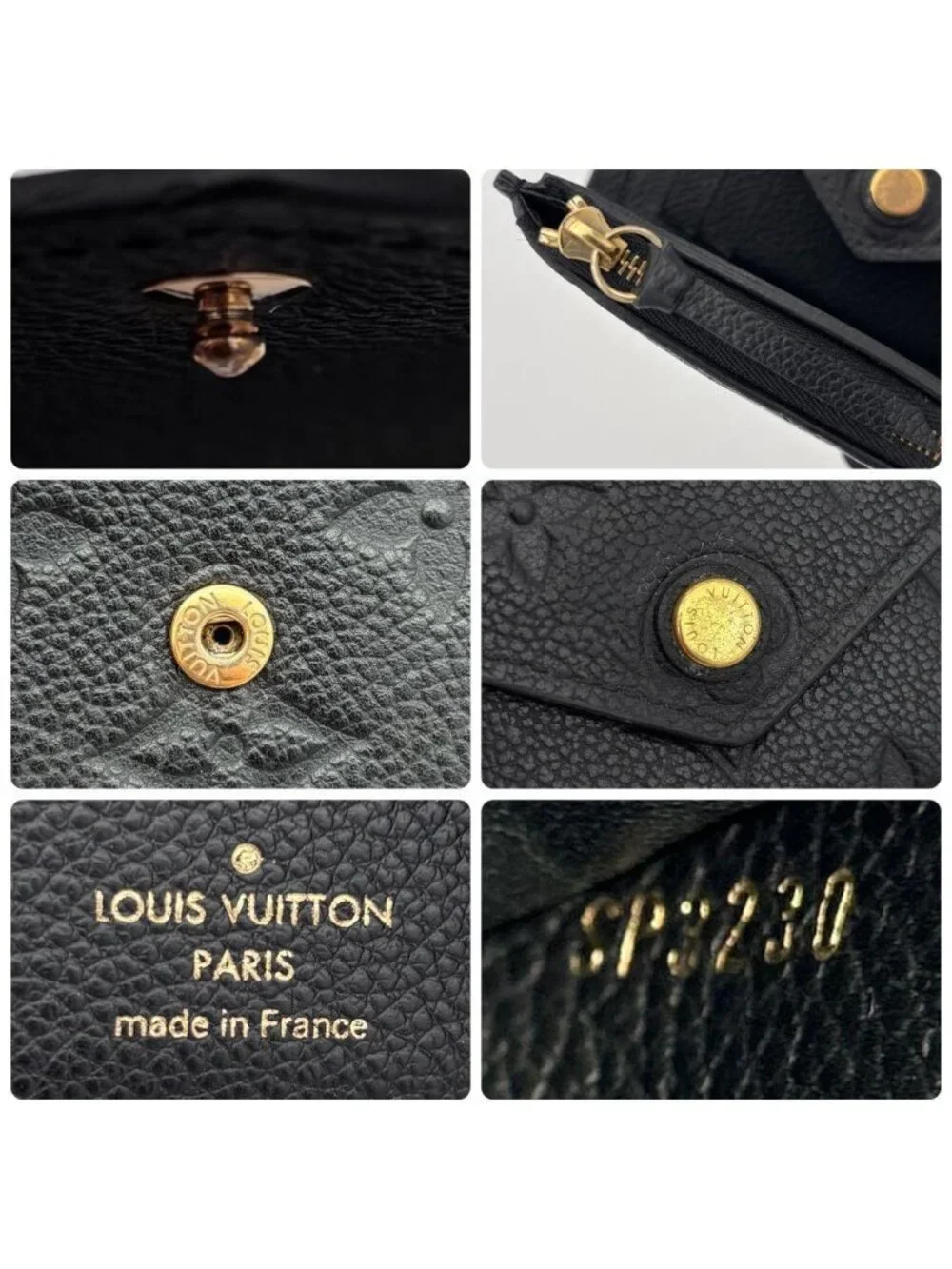 Louis Vuitton Monogram Empreinte Portefeuille Victorine Wallet